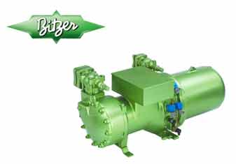 รูป Semi-hermetic compact screw compressors ยี่ห้อ Bitzer - www.rtwises.com